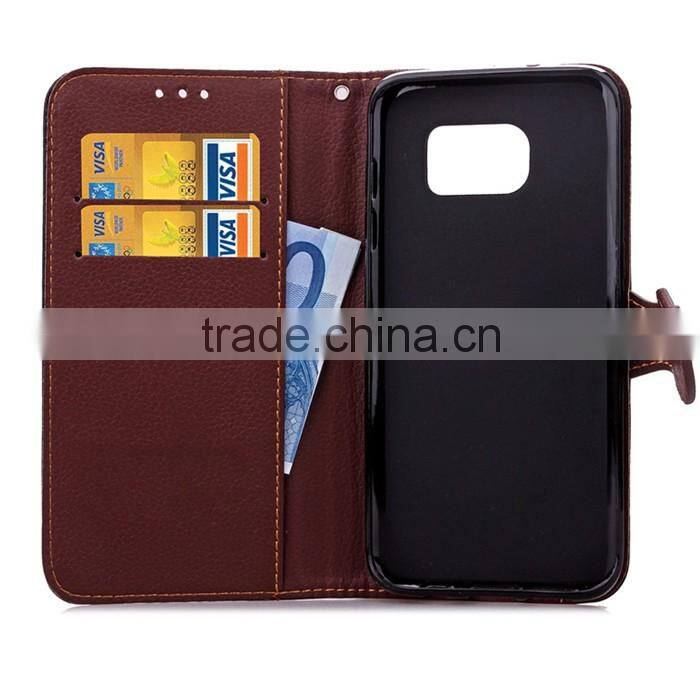 Leave Wallet Case for Samsung Galaxy S7 Edge Leather High Quality