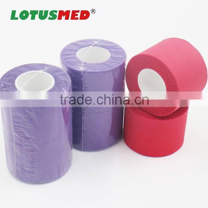 High quality cotton rigid zinc oxide sports tape