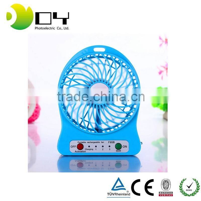 Best gift emergency rechargeable mini usb fan small pocket usb fan mini usb fan