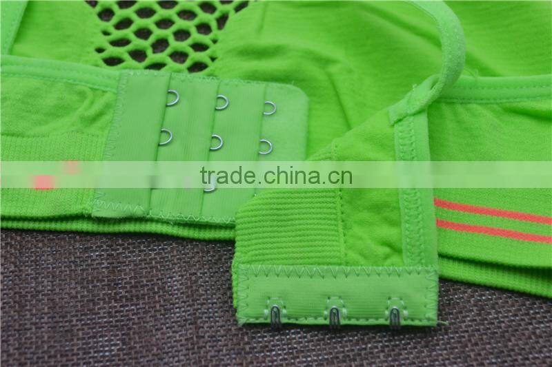 Seamless spandex cropped cami bra spaghetti strap layering tank top underwear