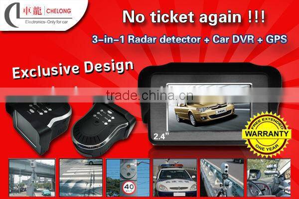 2.7 inch SQ 720P strelka anti police radar detector