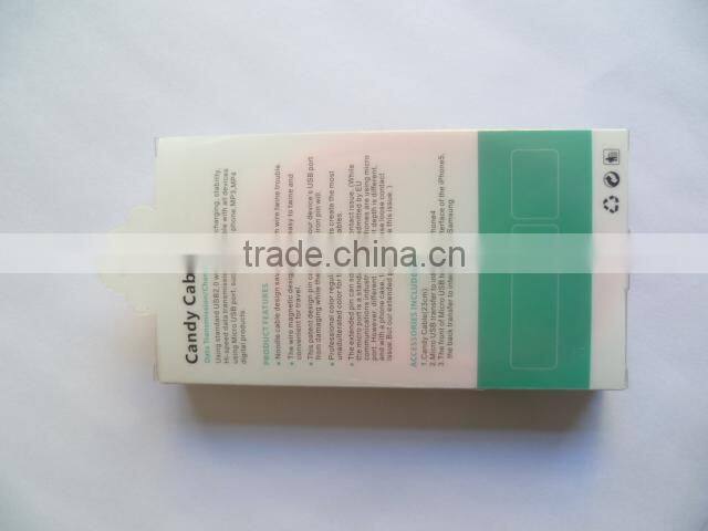 micro usb colored smart phone cable