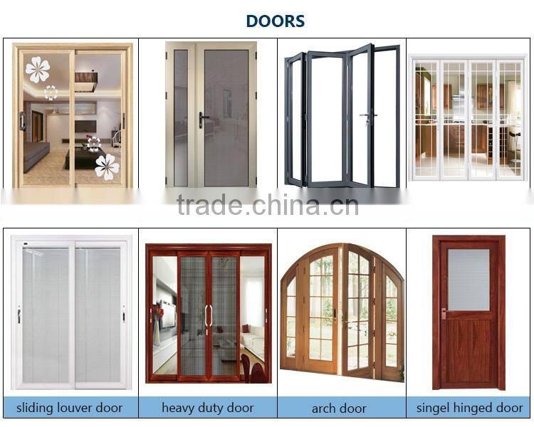 custom models of aluminum doors with glass