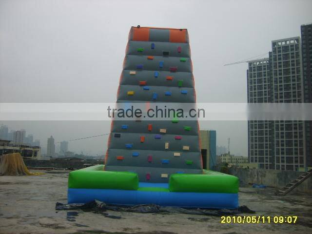 artificial inflatable climbing wall for sale