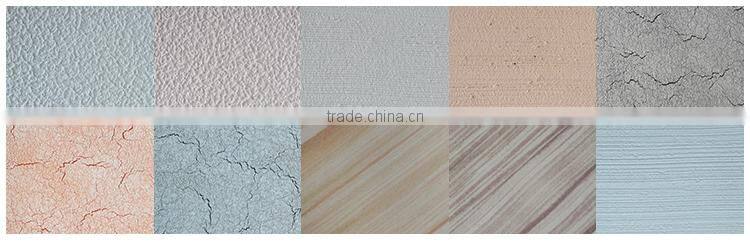 natural rock stone painting, art effect external texture coating , eco-friendly paint for decoration