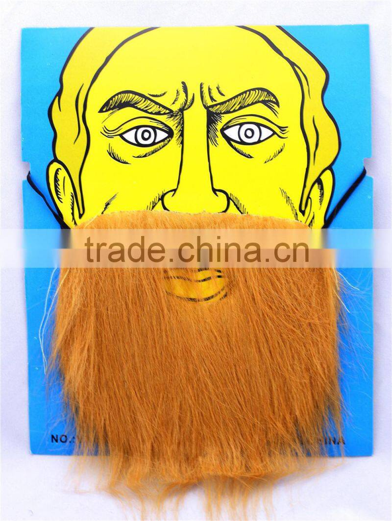 Artificial mustache beard