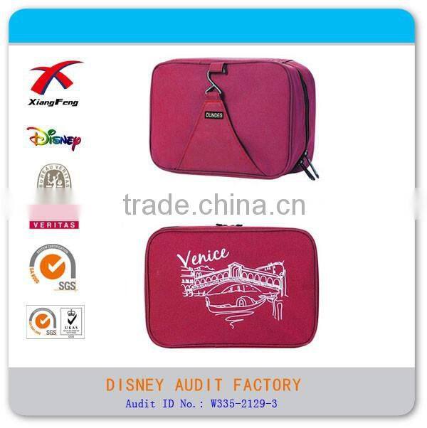 2015 XF new designs black color wash bag