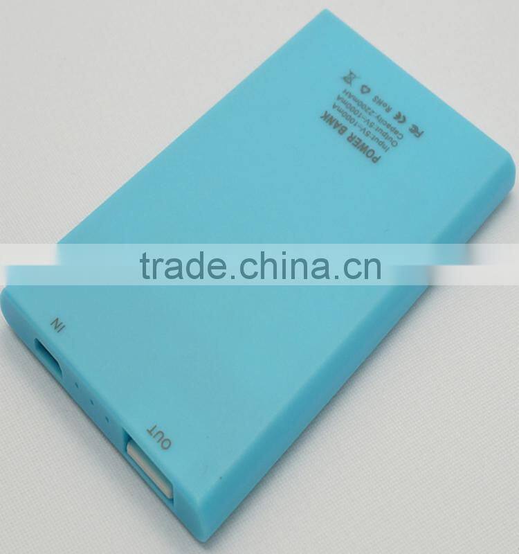 Wholesale power bank credit card shape with li-polymer battery CE FCC ROHS