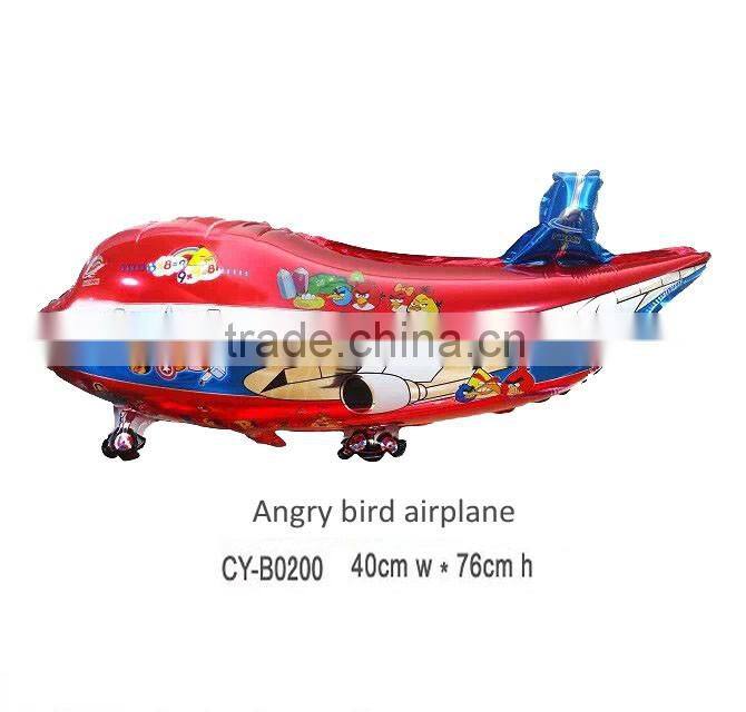 2016 airplane shaped foil balloons aluminum foil balloons