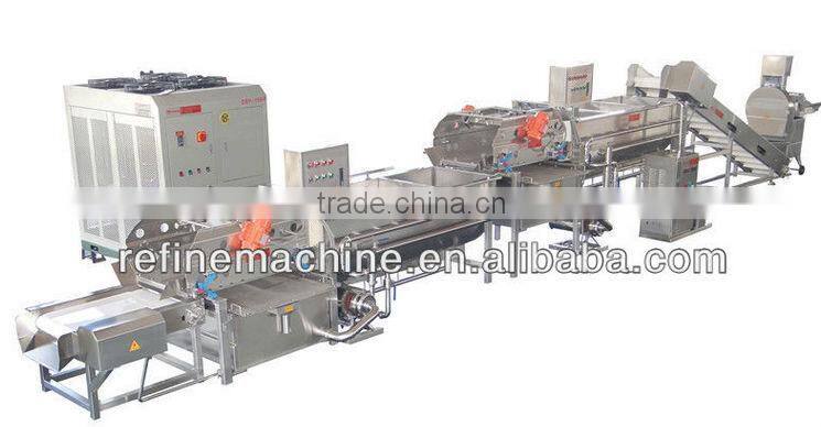 Automatic vegetable washing line/Hot sale vegetable procesing line/vegetable cutting machine