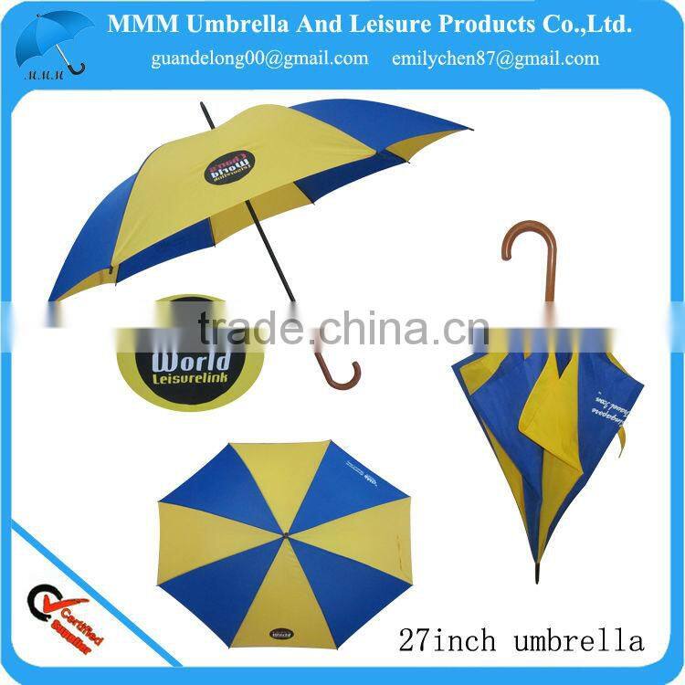 2014 27inch chan's world HOT promotional outdoor umbrella singapore