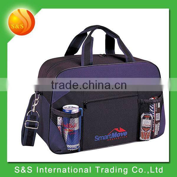 Urban sport bike travel bag with two front mesh holders