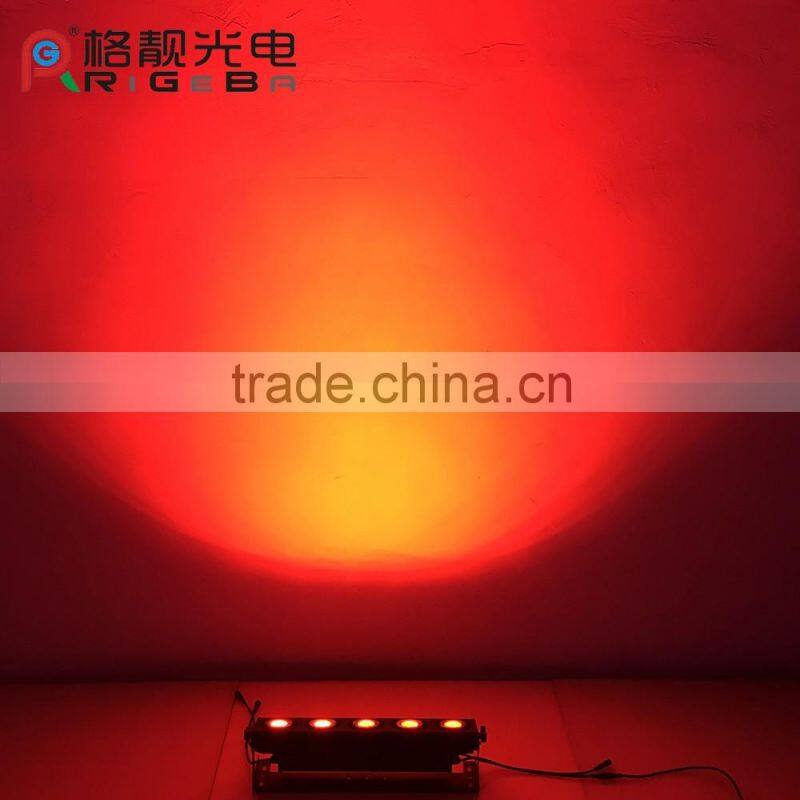 125w led stage light Art Mesh high power 5*25w RGBWA 5 in1 waterproof IP65 LED wall washer
