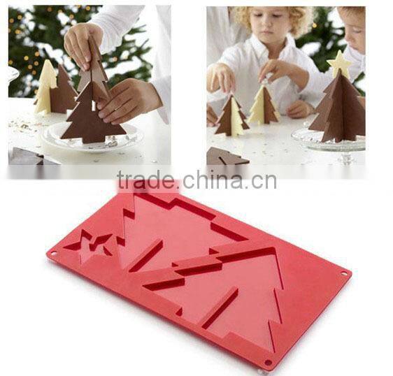 3D Holiday Tree Silicone Chocolate Maker