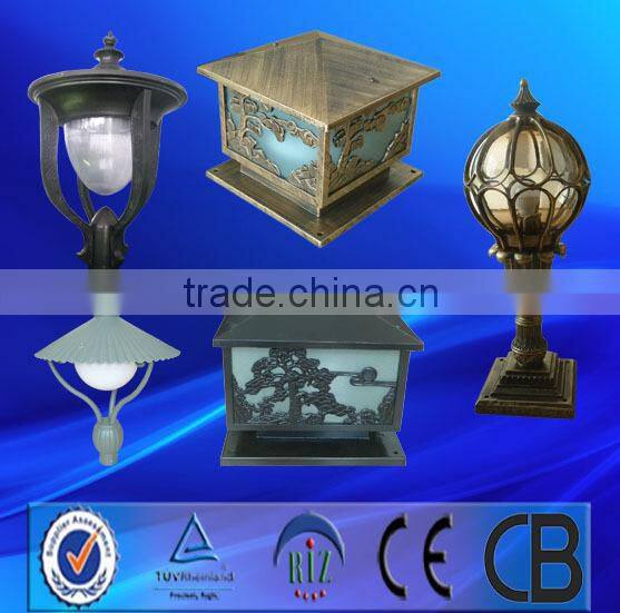 Alibaba China induction garden light energy saving lamp