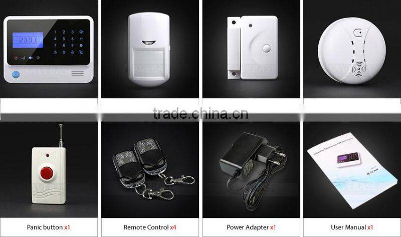 2014 Patent item family safe burglar alarm system & alarm system& home alarm G90 with application in apple store