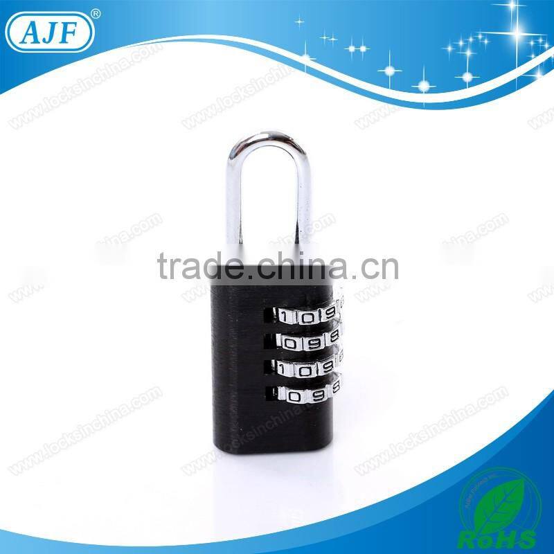 AJF 2015 New Arrival High quality 3 Dials aluminium material high class lock, combination padlock