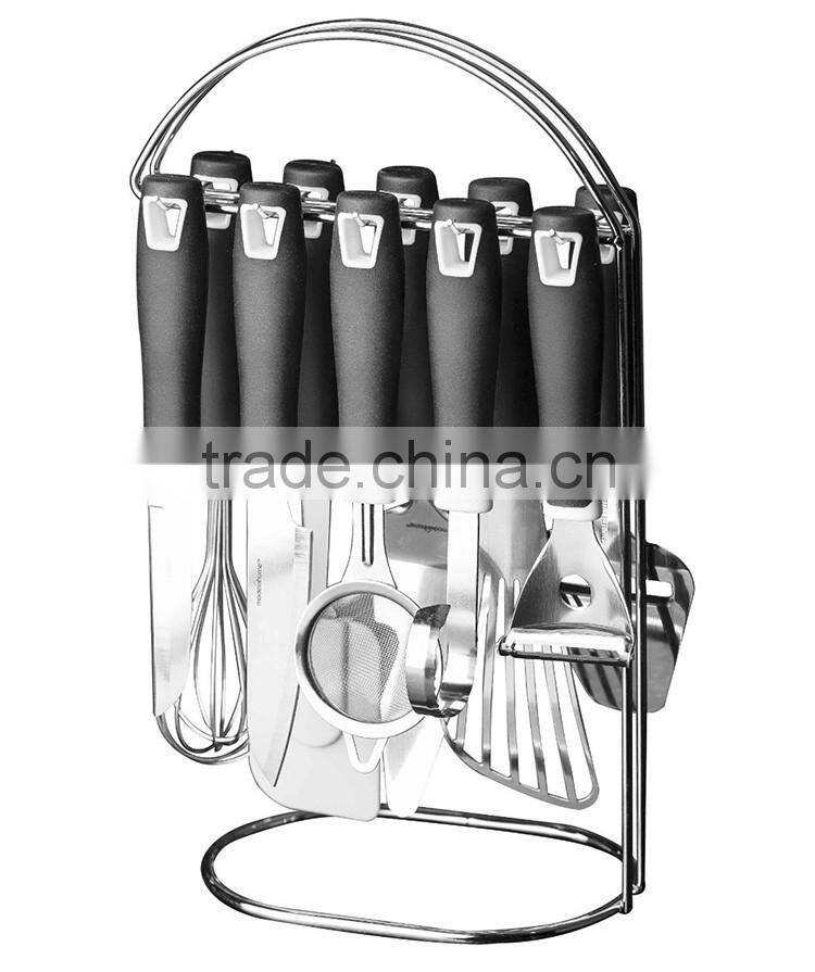 stainless steel Cheese Shovel spatula with soft handle
