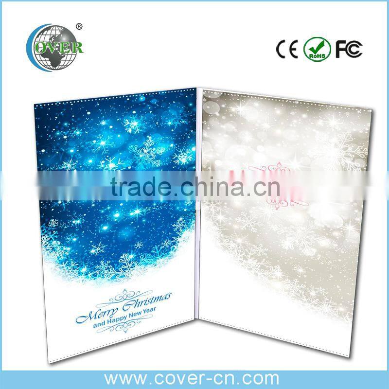 2015 christmas greeting card/music themed christmas cards/custom musical greeting card