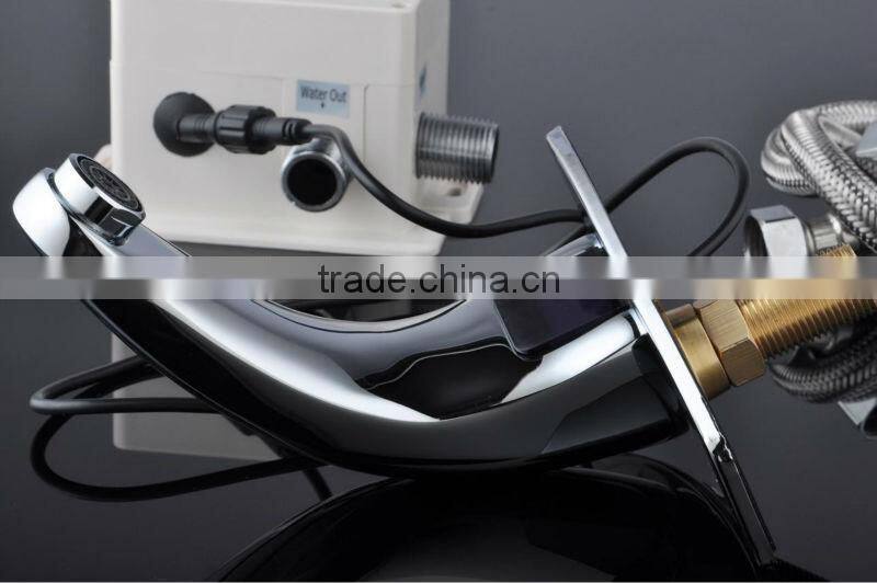 Sensor Hand Wash Faucet,Hands Free Automatic Mixer Tap QH0115