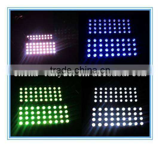 72PCS 10W rgbw led moving washer light