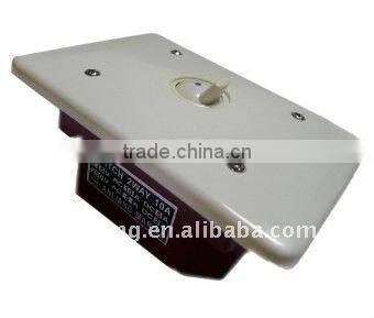 Flush Toggle Double wall Switch and socket