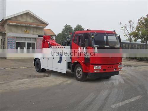 2014 New FAW Medium Duty Wrecker Tow Truck For Sale