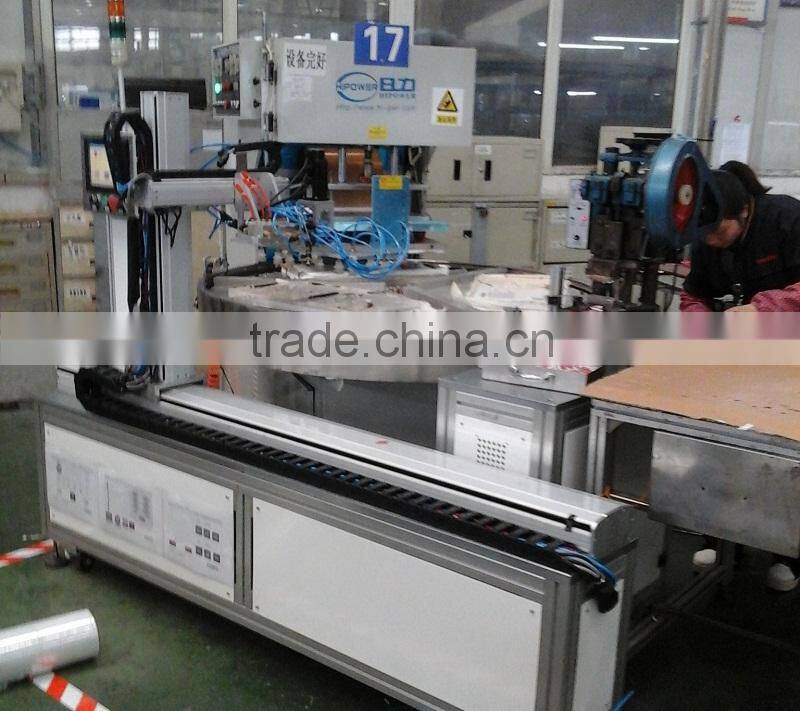 Rotating talbe High frequency welding&cutting machine