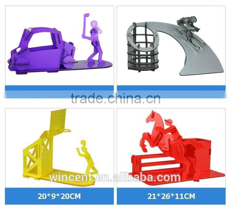 Educational Toys Assorted Acrylic Aircraft 3D Puzzle