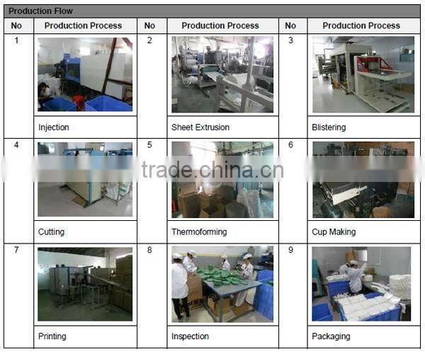 24oz pp disposable plastic glass