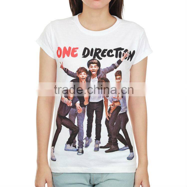 Wholesale 100 cotton one direction t shirt fashion t shirt(YCT-B0115)