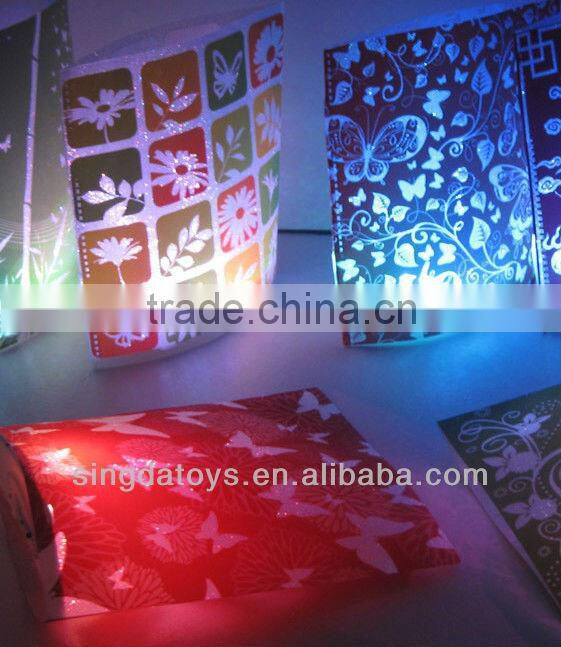 320 Colorful Optical fiber projection lamp toy popular for kids