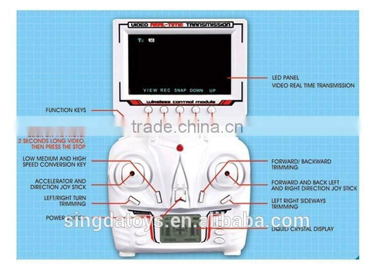 Newest ! LH-X6DV 2.4G RC Quadcopter FPV Drone With HD Camera