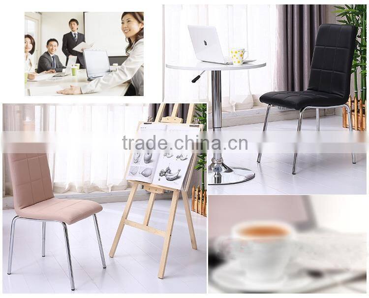factory vendor new design high quality cheap metal chromed dining chairs