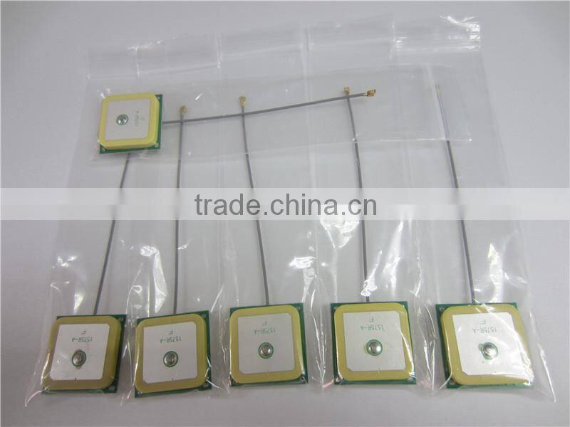15*15mm GPS active internal antenna 28DBI high gain Navigation aerial booster with ipex plug