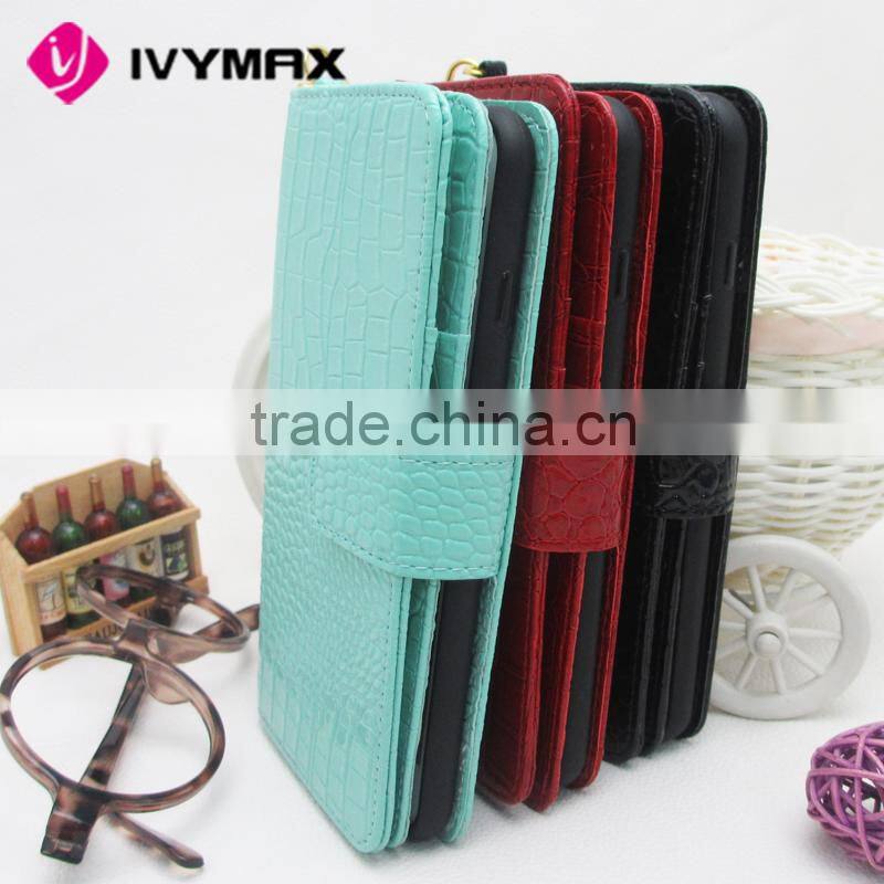 Pu case cover for iphone 6 plus , mobile phone accessories factory in china