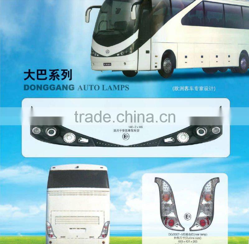 ECE Ankai Bus Headlight And Front Decorative Lamp
