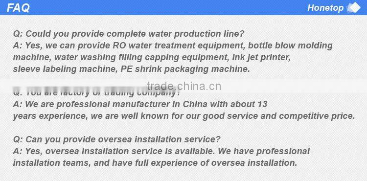 Reasonable Price water machinery and filling machine