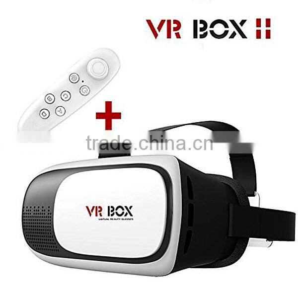 Hot VR Box 2nd Gen Virtual Augmented Reality 3D Video Glasses, Virtual Reality Headset for Smartphones