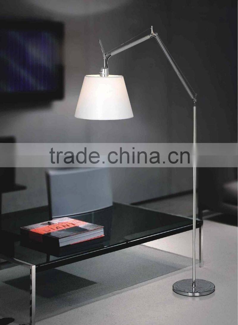Modern decoration living room lighting Foldable table lamp with fabric shape