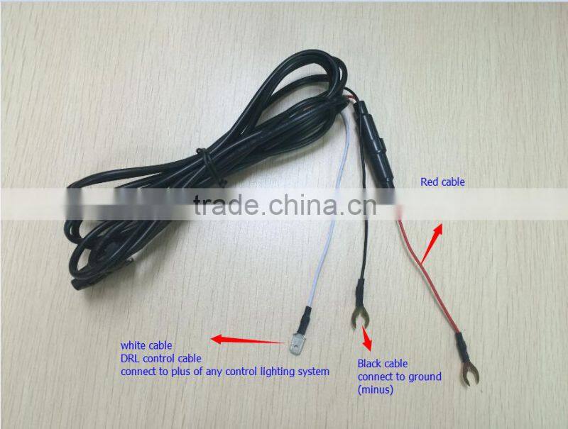 Vinstar hot selling auto spare parts 12V& 24V Voltage Daylight Guide LED DRL for Honda Jazz Fit