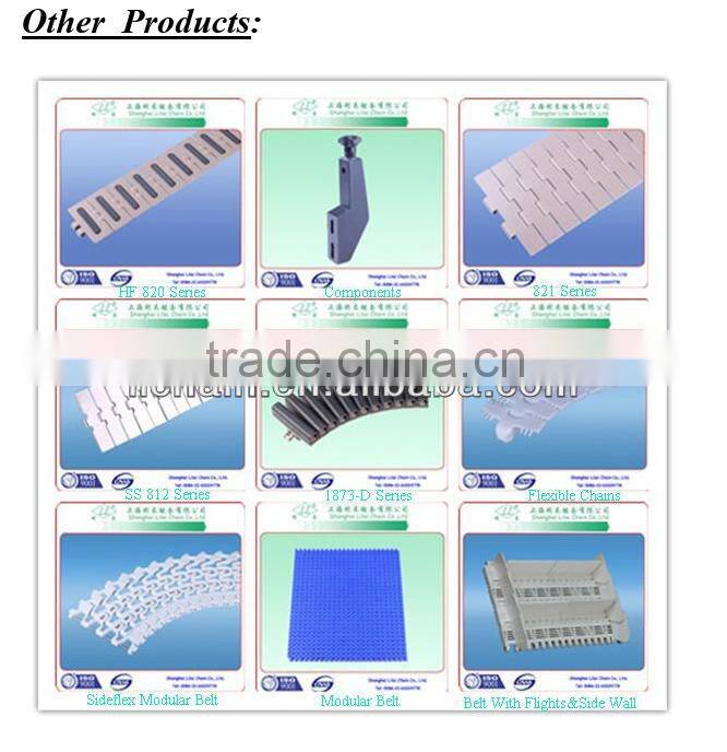 3873-K1200-G seamless snap-on side-flexing chain with rollers