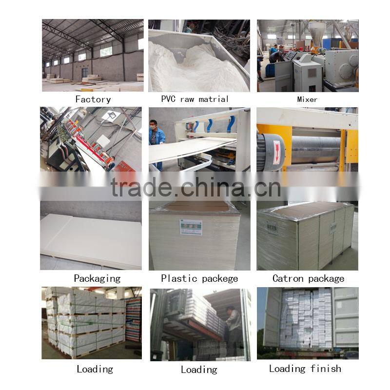 Colorful pvc building material /fire proof /anti-corrosion