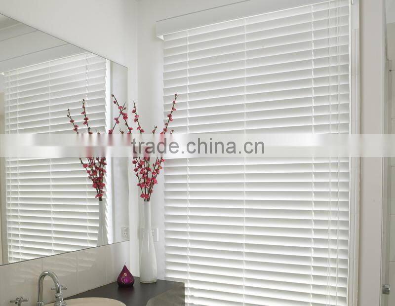 vertical plantation steel head rail vertical shutter