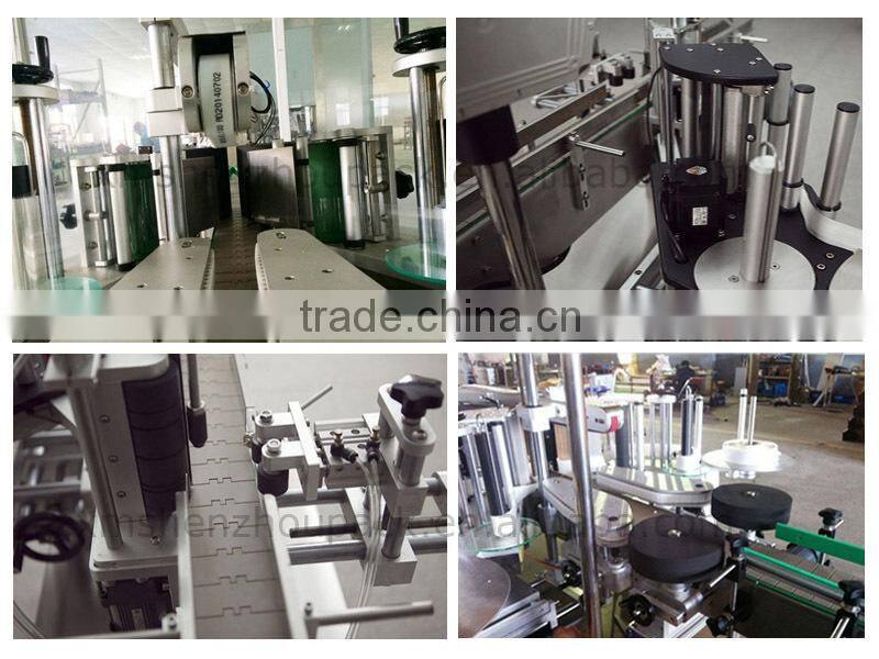 automatic 10ml e-cig liquid bottle labeling machine,roll-fed labeling machine,auto non-dry sticker labeling machine