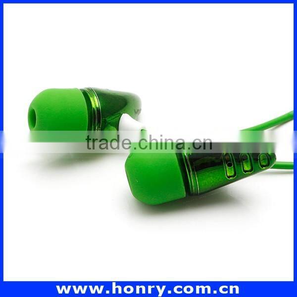 Fashionable electroplate earphone and headphone for iphone 6