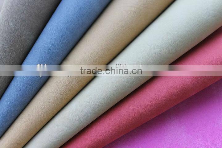 Top Quality PU synthetic leather/PU leather fabric