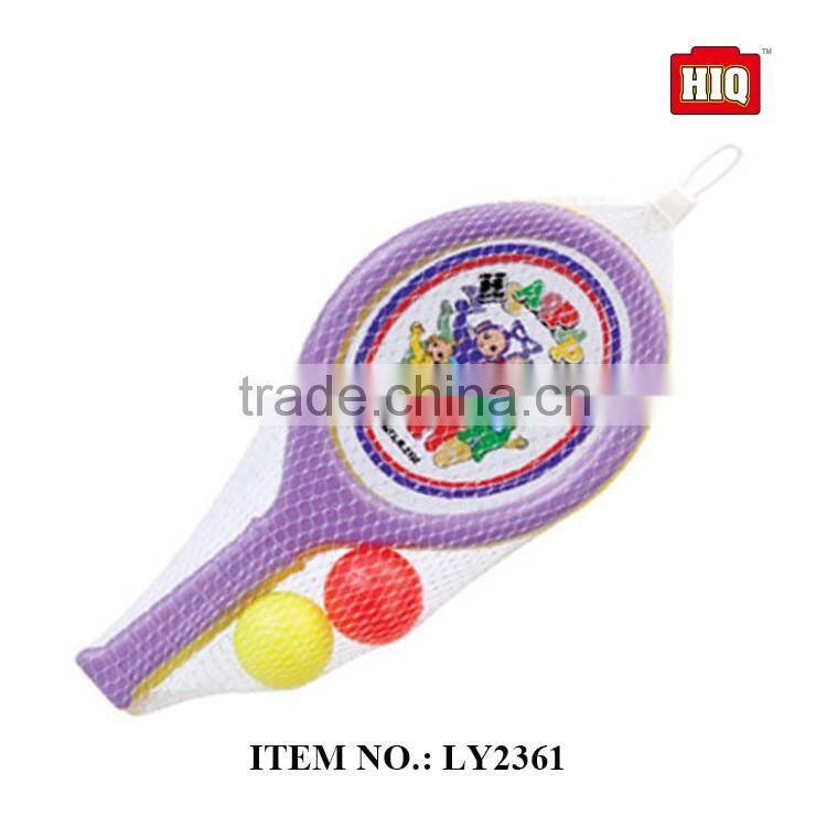 Beach children play toys plastic tennis racket toys for outdoor playing