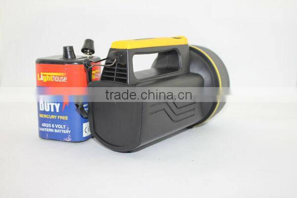 6V battery Portable led rechargeable hand lamp