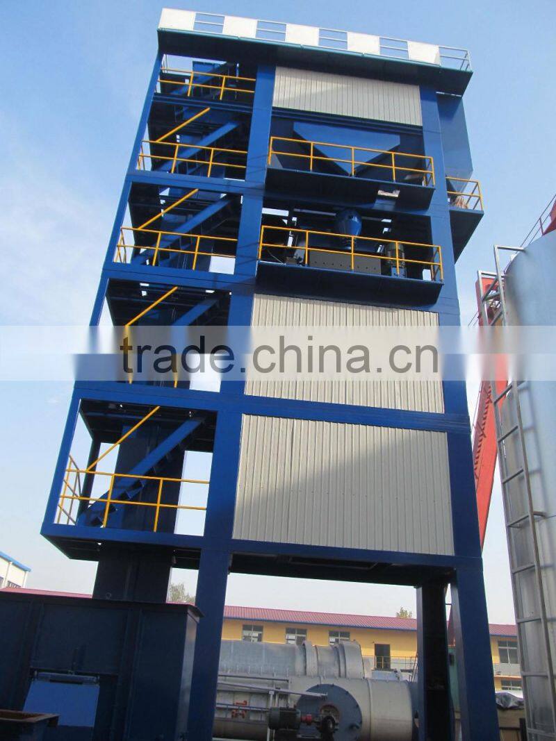 China Best Quality 80t/h Portable Asphalt Batching Plant / Asphalt Mixing Plant for sale
